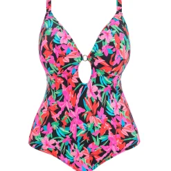 Maillot De Bain 1 Pièce Decollete Sans Armatures