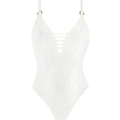 Maillot De Bain 1 Pièce Decollete Plongeant Miller Sans Armatures