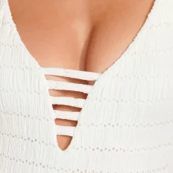 Maillot De Bain 1 Pièce Decollete Plongeant Miller Sans Armatures
