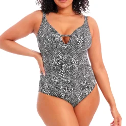Maillot De Bain 1 Pièce Decollete Sans Armatures