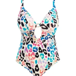 Maillot De Bain 1 Pièce Decollete Sans Armatures