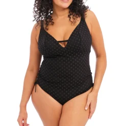 Maillot De Bain 1 Pièce Decollete Sans Armatures