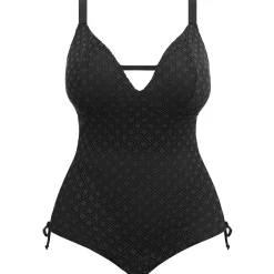 Maillot De Bain 1 Pièce Decollete Sans Armatures