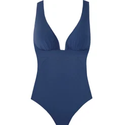 Maillot De Bain 1 Pièce Decollete Plongeant Capri Sans Armatures