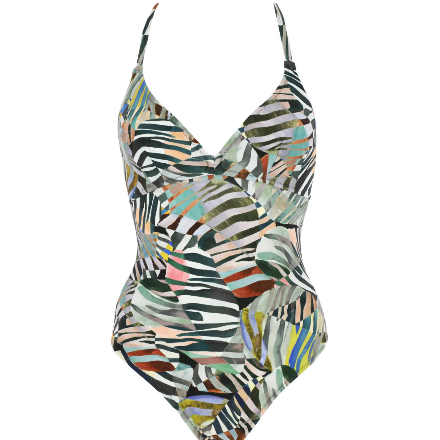 Maillot De Bain 1 Pièce Decollete Alexy Sans Armatures