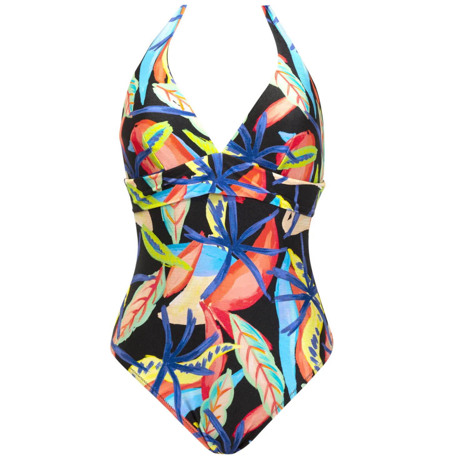 Maillot De Bain 1 Pièce Dos Nu Sans Armatures