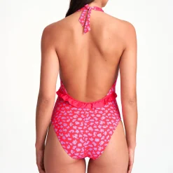 Maillot De Bain 1 Pièce Dos Nu Sans Armatures