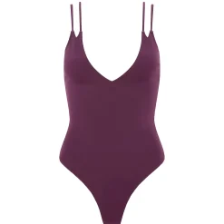 Maillot De Bain 1 Pièce Dos Lace Sans Armatures