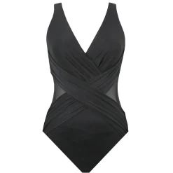 Maillot De Bain 1 Pièce Gainant Crossover Sans Armatures
