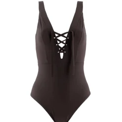 Maillot De Bain 1 Pièce Lacets Bonnie Sans Armatures