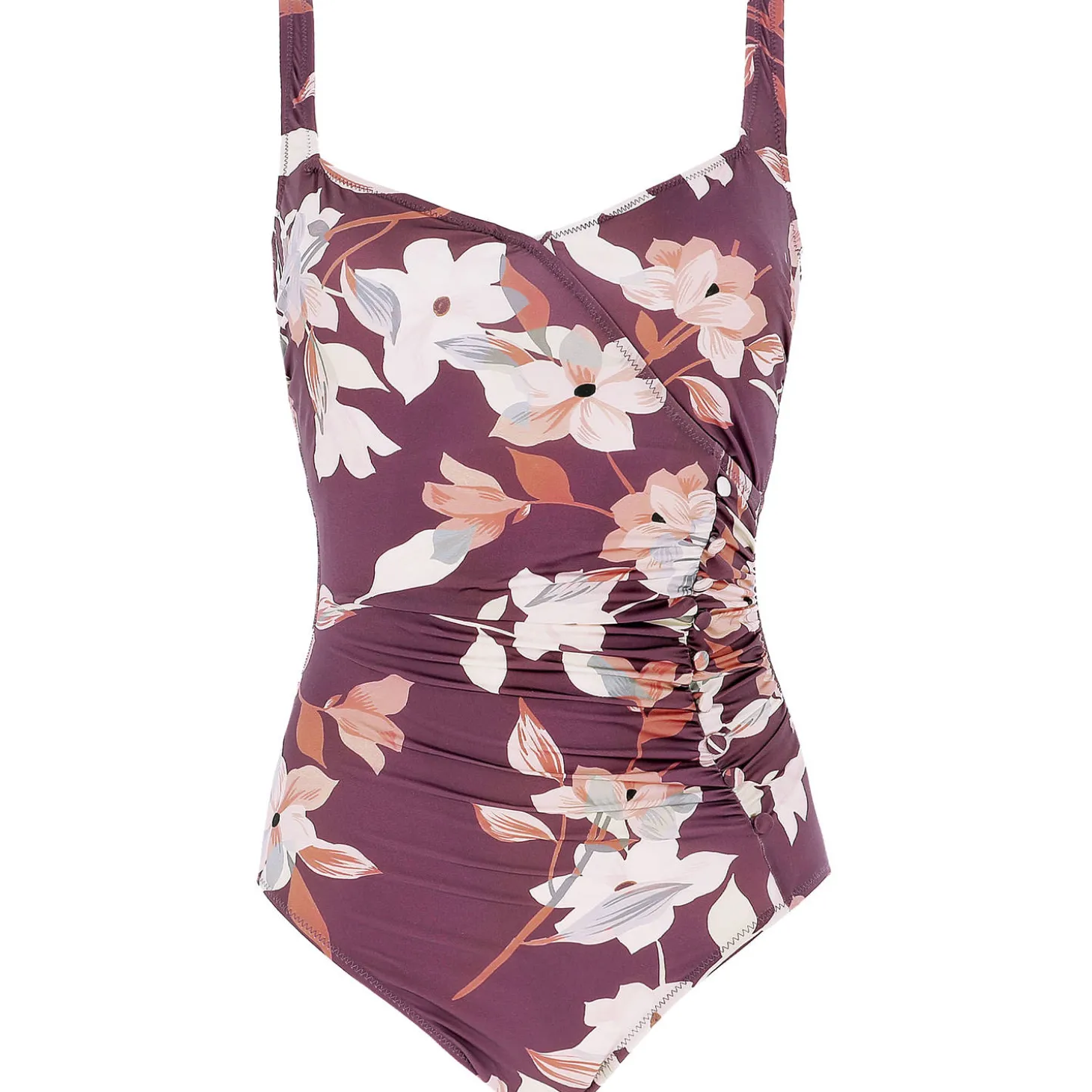 Maillot De Bain 1 Pièce Lissant Sans Armatures