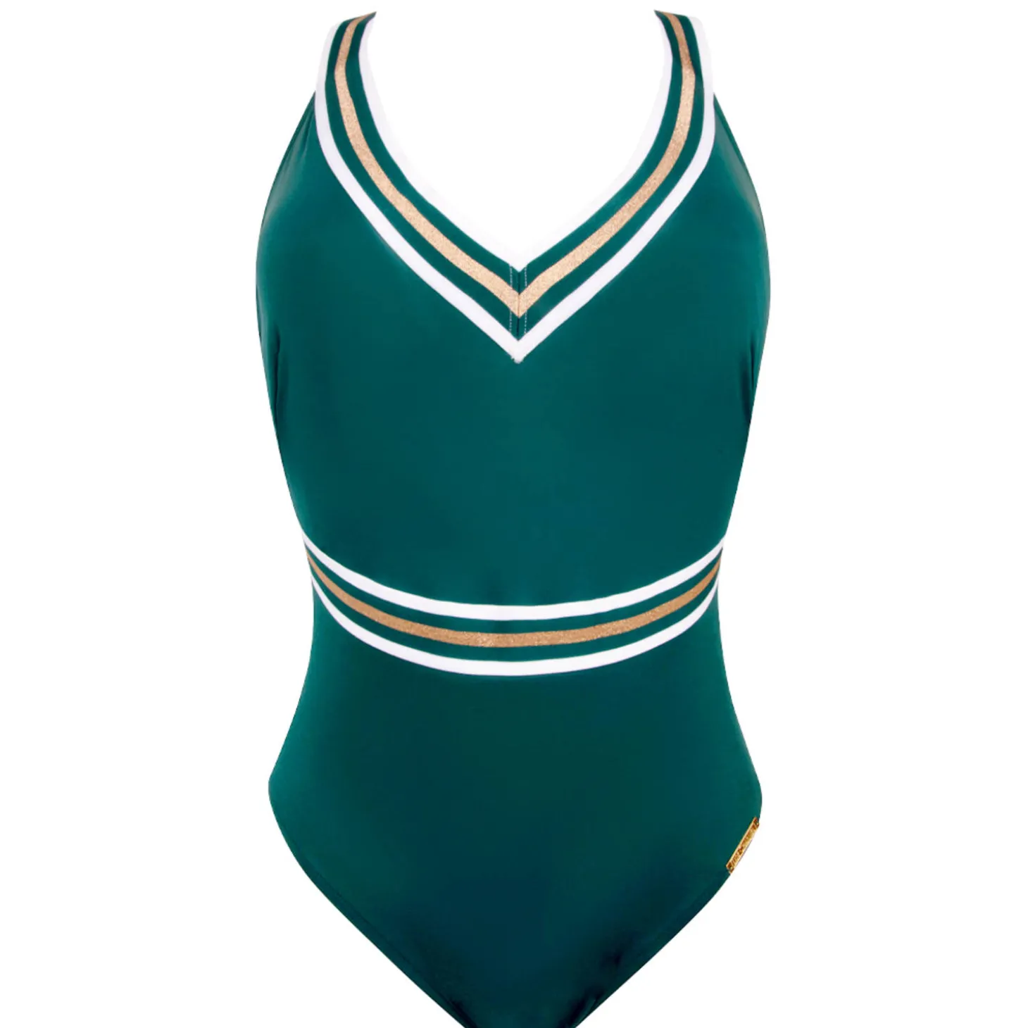 Maillot De Bain 1 Pièce Nageur Sans Armatures