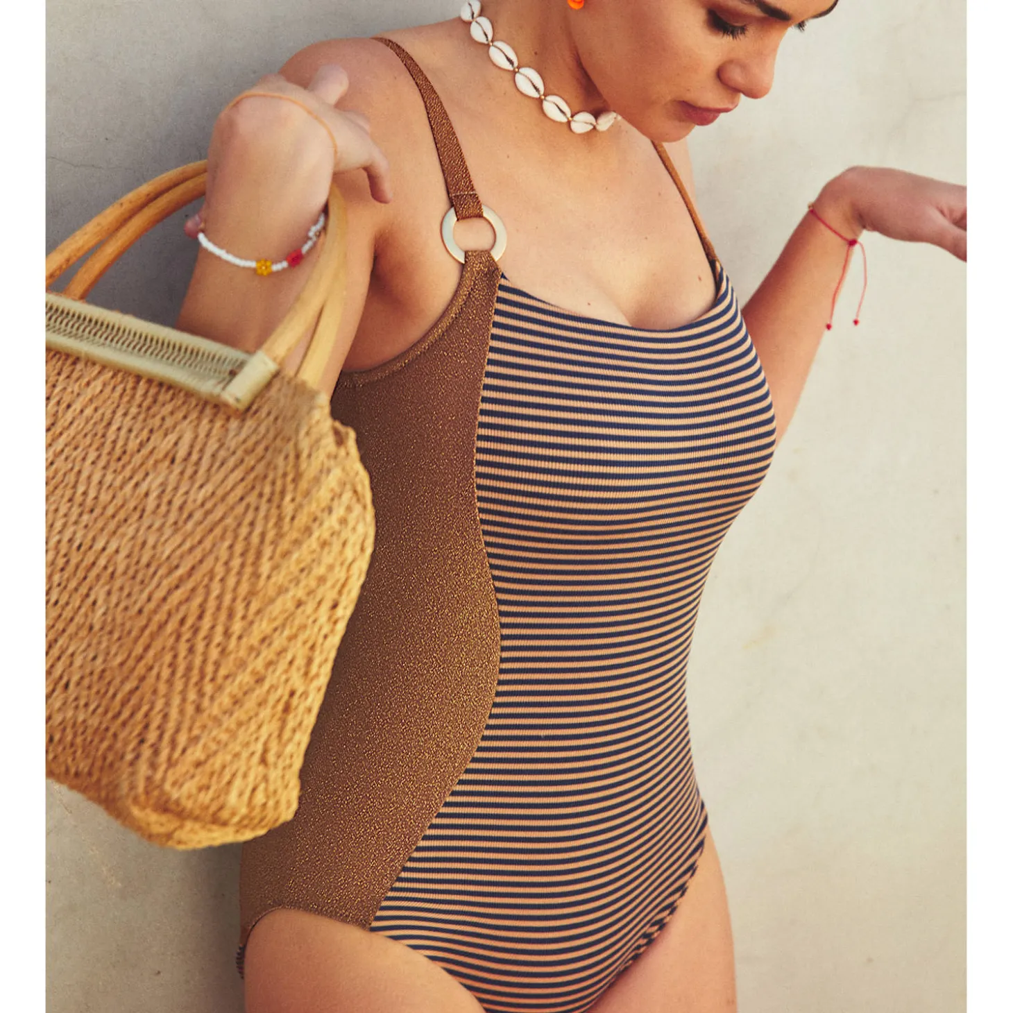Maillot De Bain 1 Pièce Nageur Sans Armatures