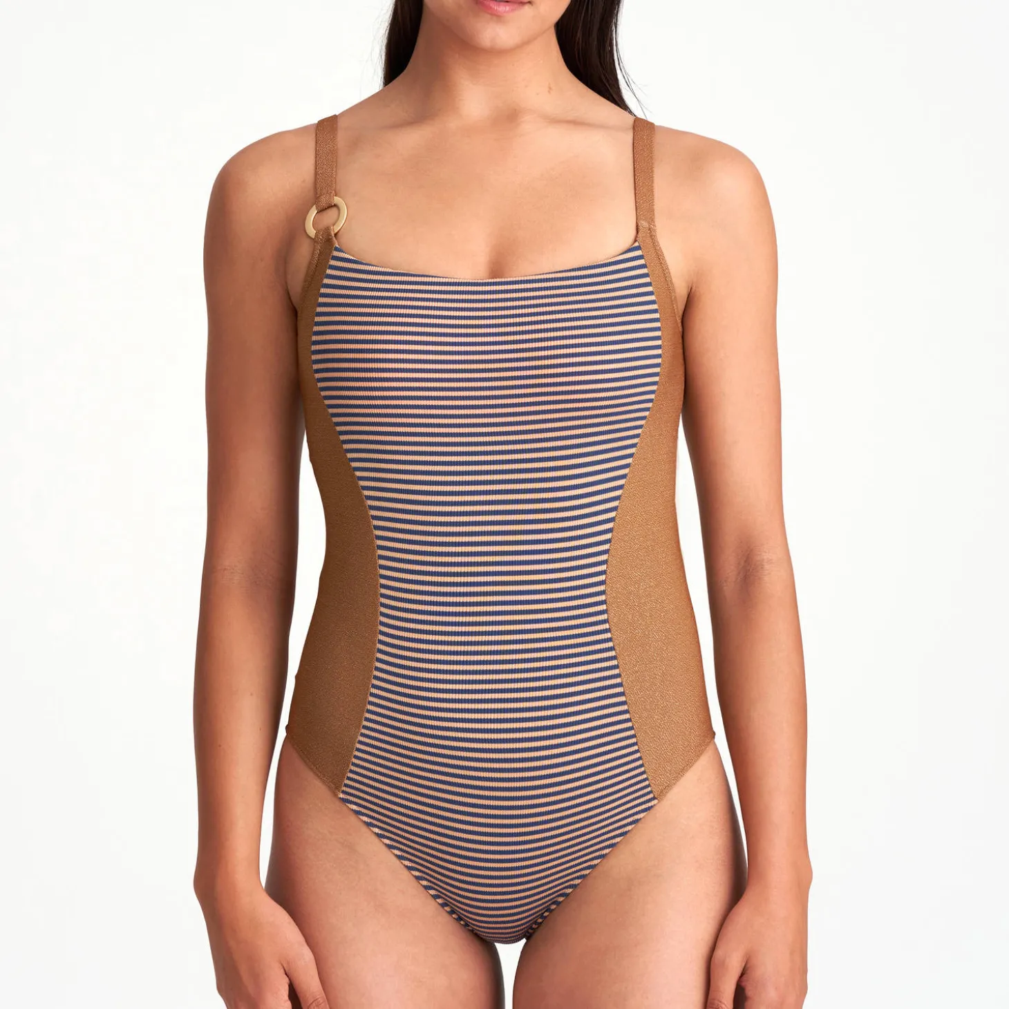 Maillot De Bain 1 Pièce Nageur Sans Armatures
