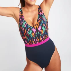 Maillot De Bain 1 Pièce Nageur Sans Armatures