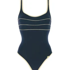 Maillot De Bain 1 Pièce Nageur Ancolie Sans Armatures