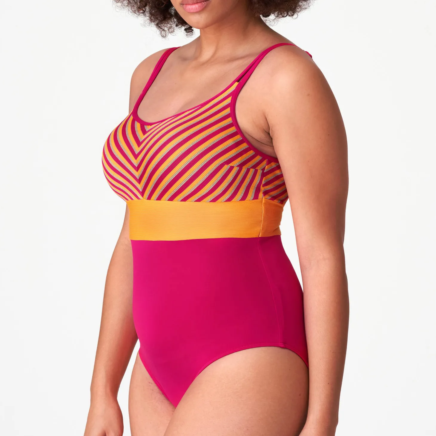 Maillot De Bain 1 Pièce Rembourre Sans Armatures