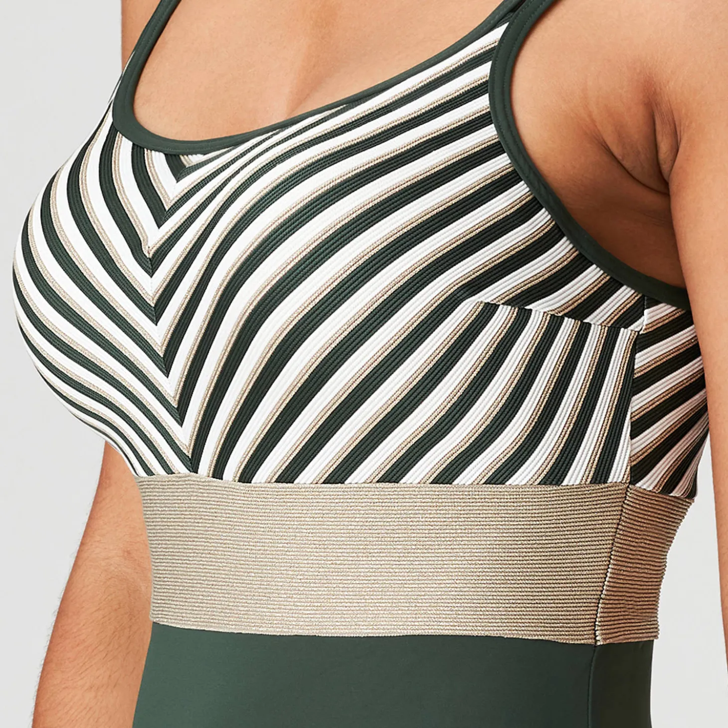 Maillot De Bain 1 Pièce Rembourre Sans Armatures