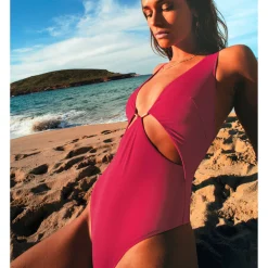 Maillot De Bain 1 Pièce Sexy Sans Armatures