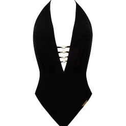 Maillot De Bain 1 Pièce Sexy Decollete Sans Armatures