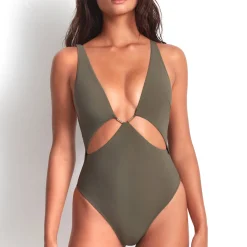 Maillot De Bain 1 Pièce Sexy Sans Armatures