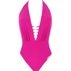 Maillot De Bain 1 Pièce Sexy Decollete Sans Armatures