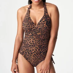 Maillot De Bain 1 Pièce Triangle Sans Armatures