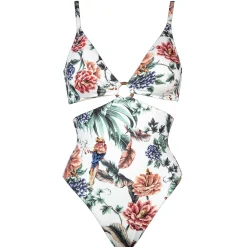 Maillot De Bain 1 Pièce Trikini Sans Armatures