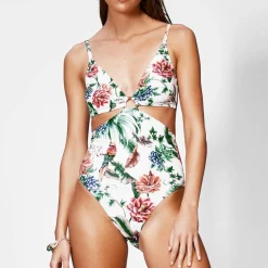 Maillot De Bain 1 Pièce Trikini Sans Armatures