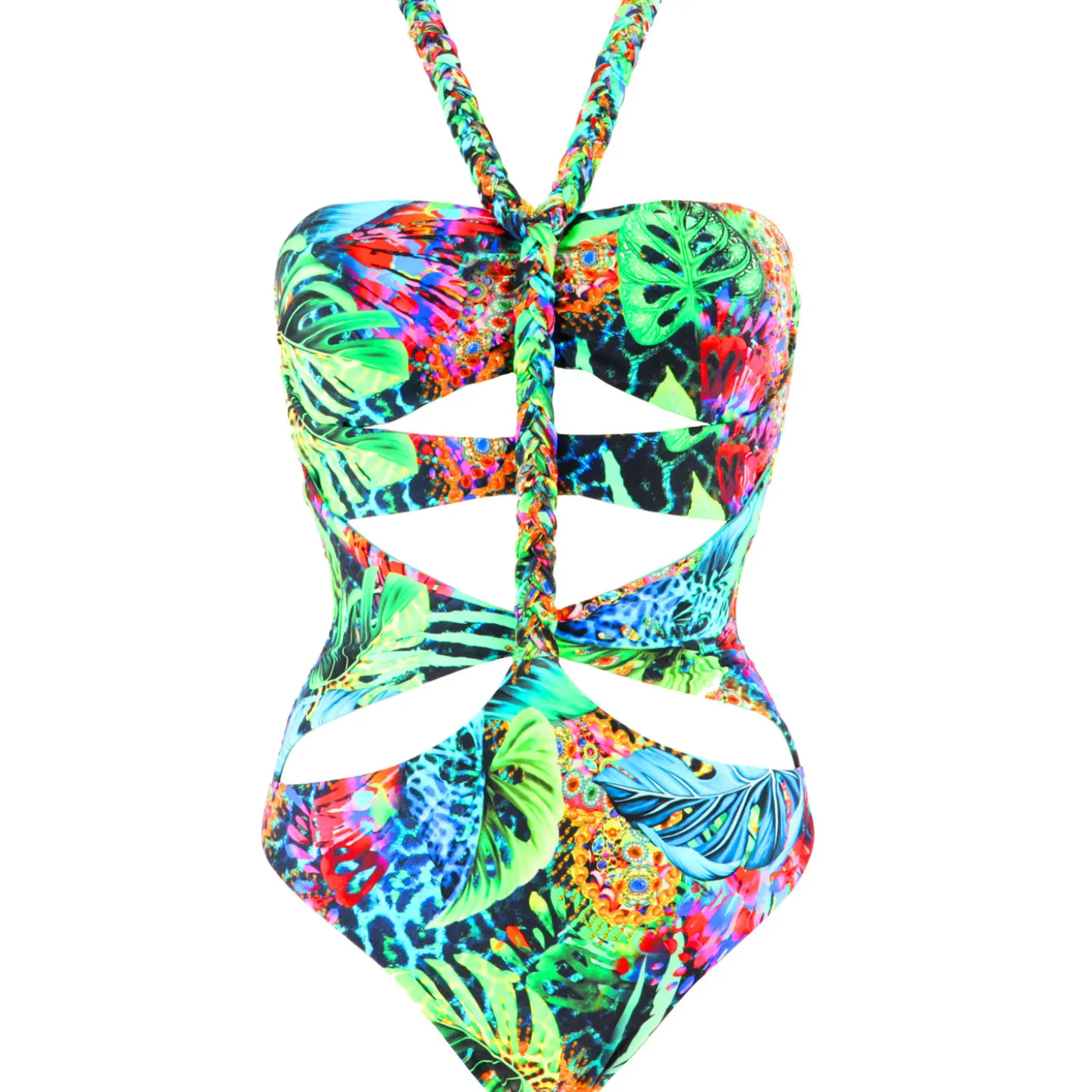 Maillot De Bain 1 Pièce Trikini Sans Armatures