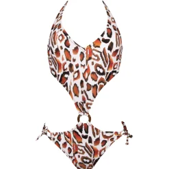 Maillot De Bain 1 Pièce Trikini Sans Armatures