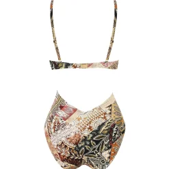Maillot De Bain 1 Pièce Trikini Sans Armatures