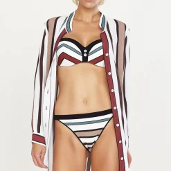Maillot De Bain 2 Pièces Bandeau Coques