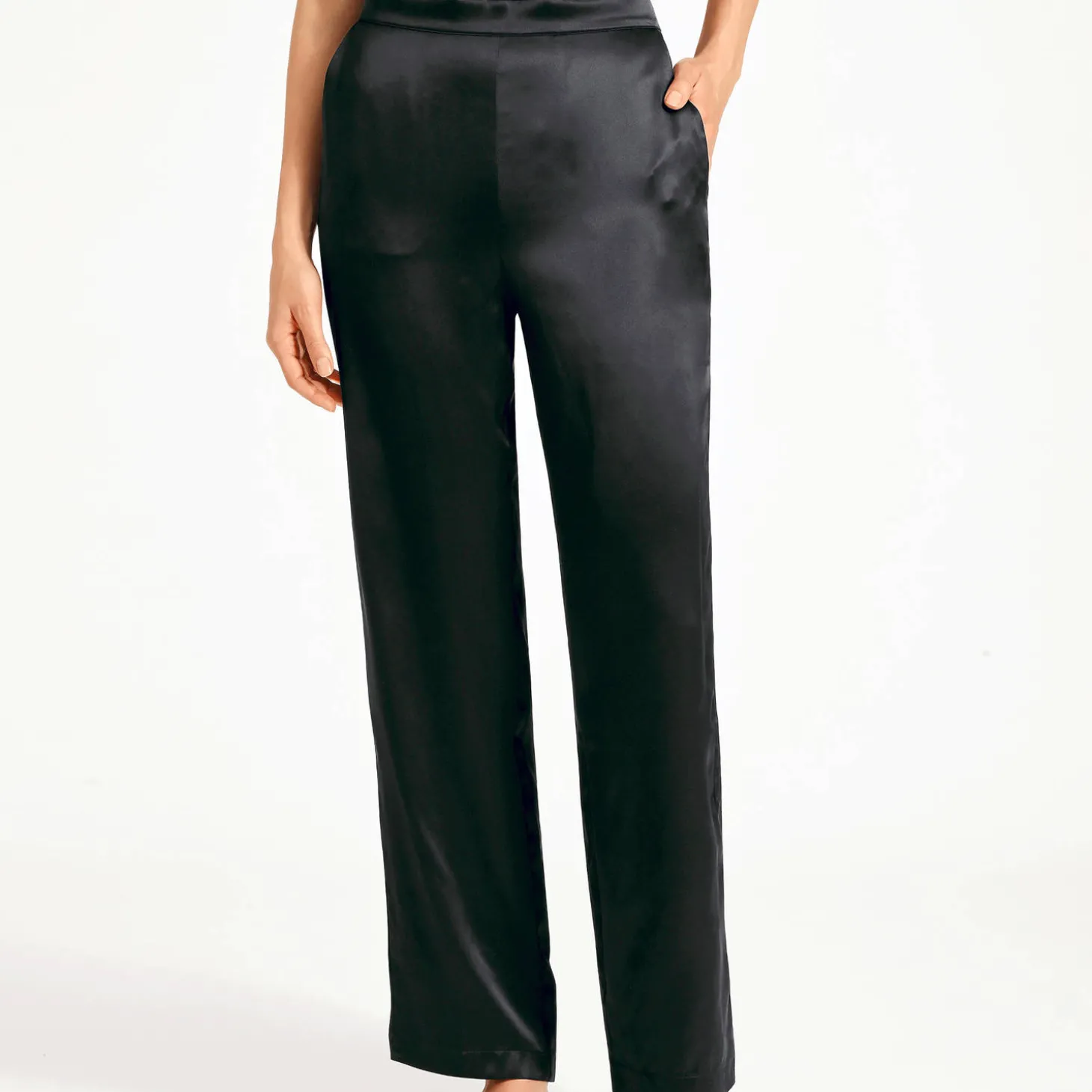 Pantalon De Pyjama En Soie