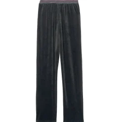 Pantalon En Coton Effet Velours