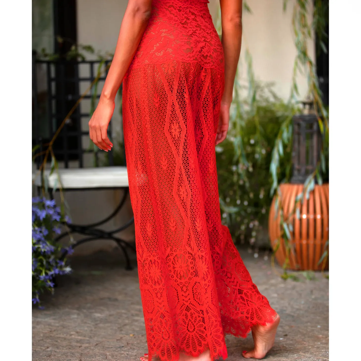 Pantalon En Dentelle