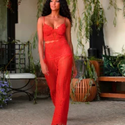Pantalon En Dentelle