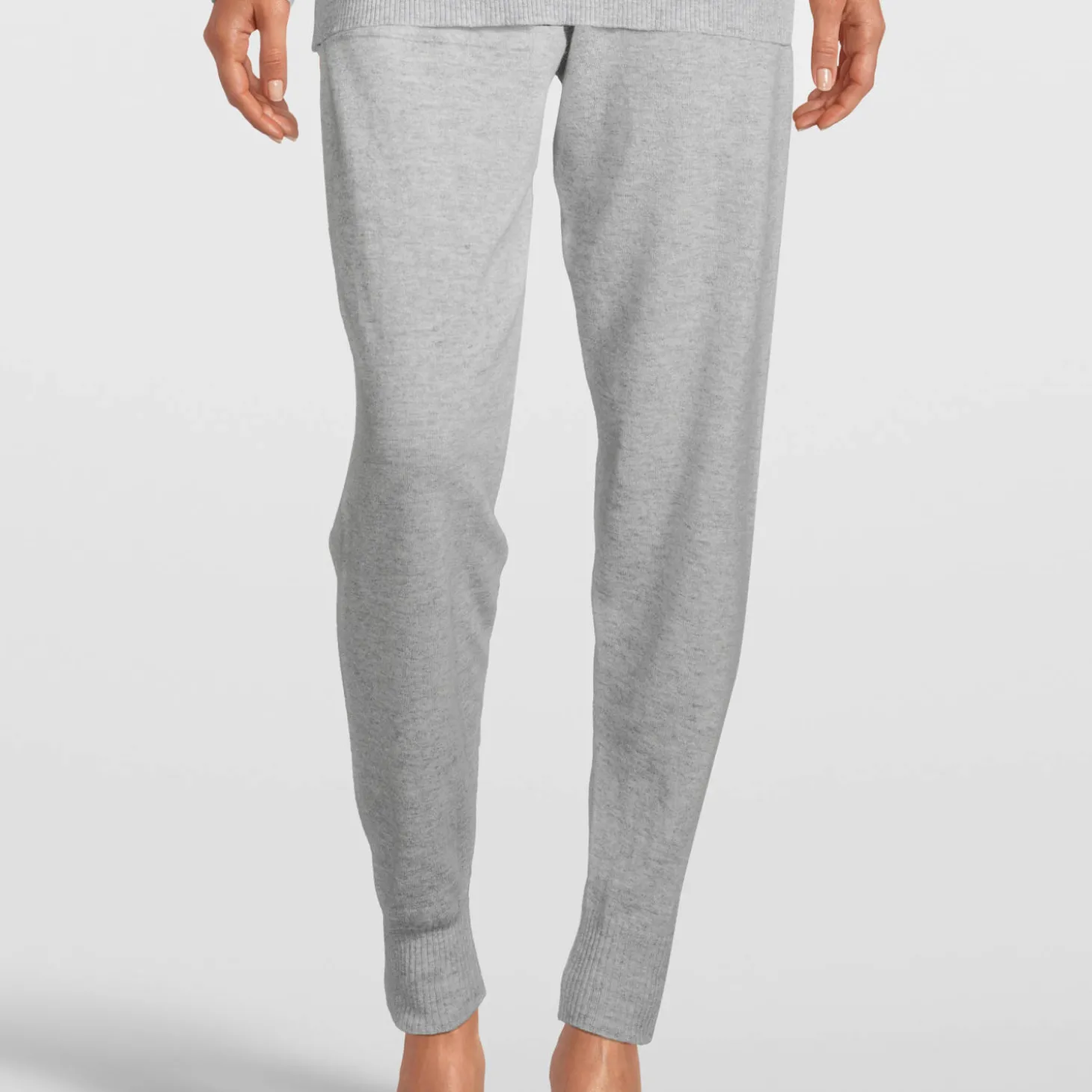 Pantalon En Laine Et Cachemire