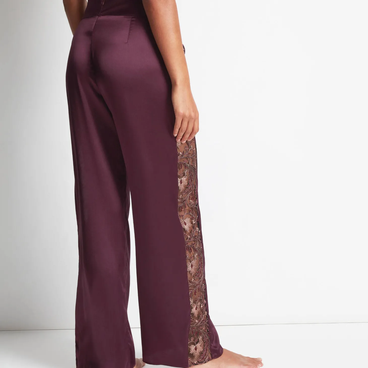 Pantalon En Soie