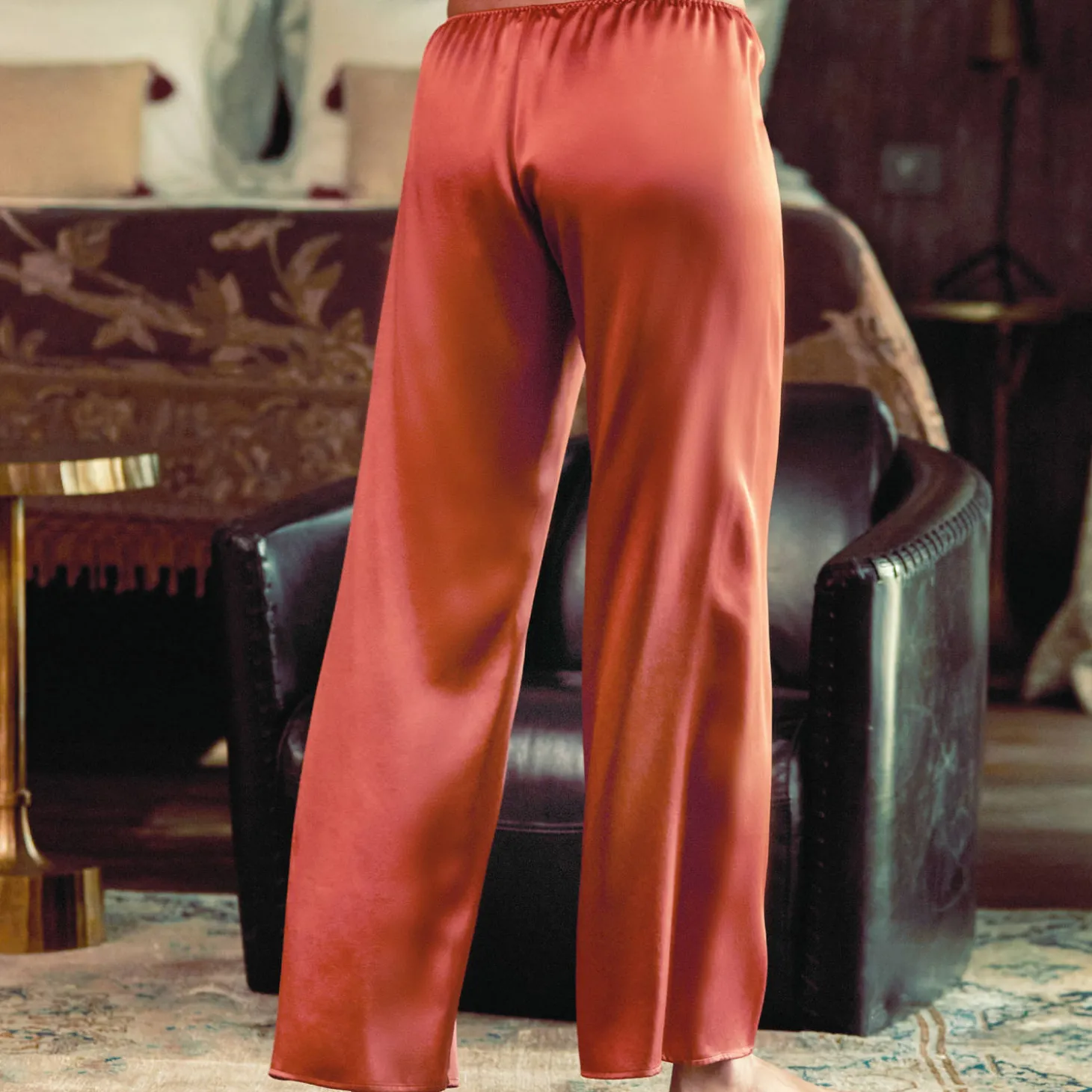 Pantalon En Soie