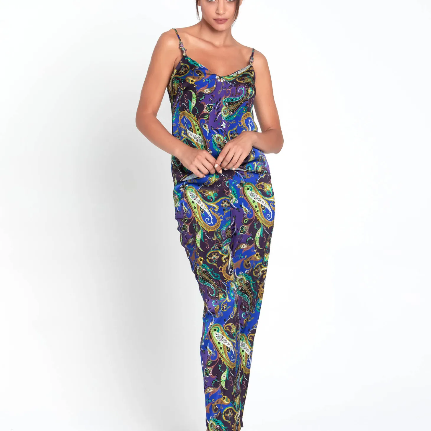 Pantalon En Soie