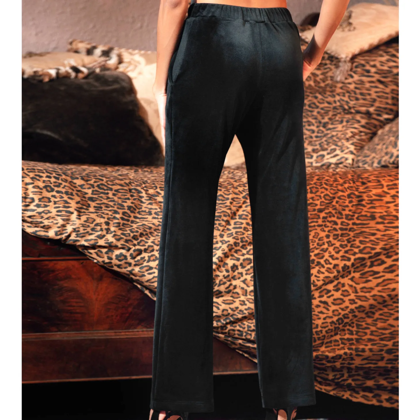 Pantalon En Velours