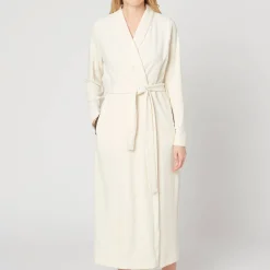 Peignoir En Coton Effet Velours