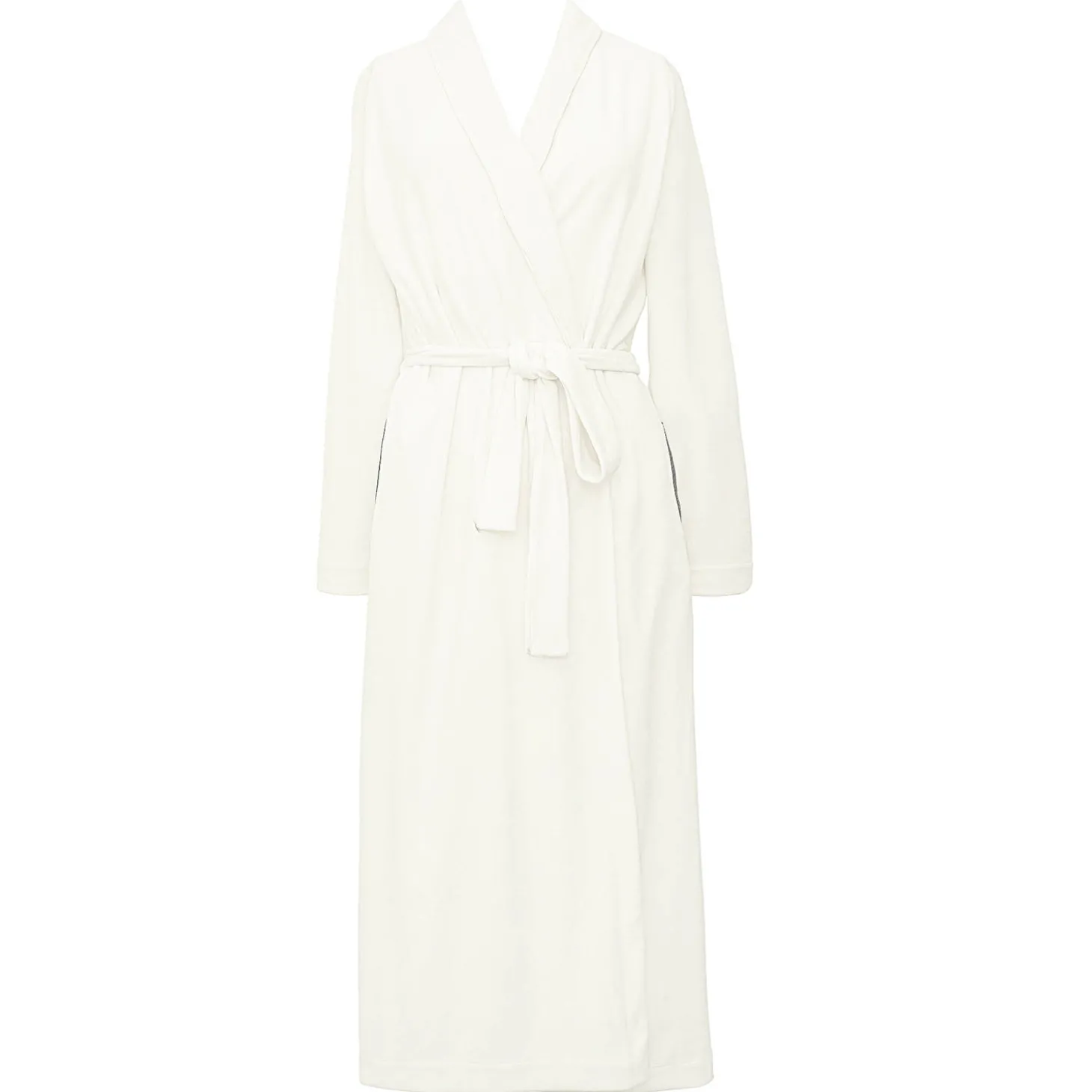 Peignoir En Coton Effet Velours