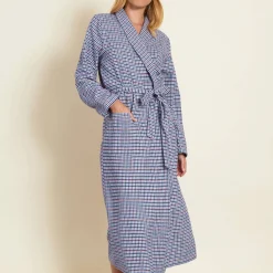 Peignoir Long En Coton