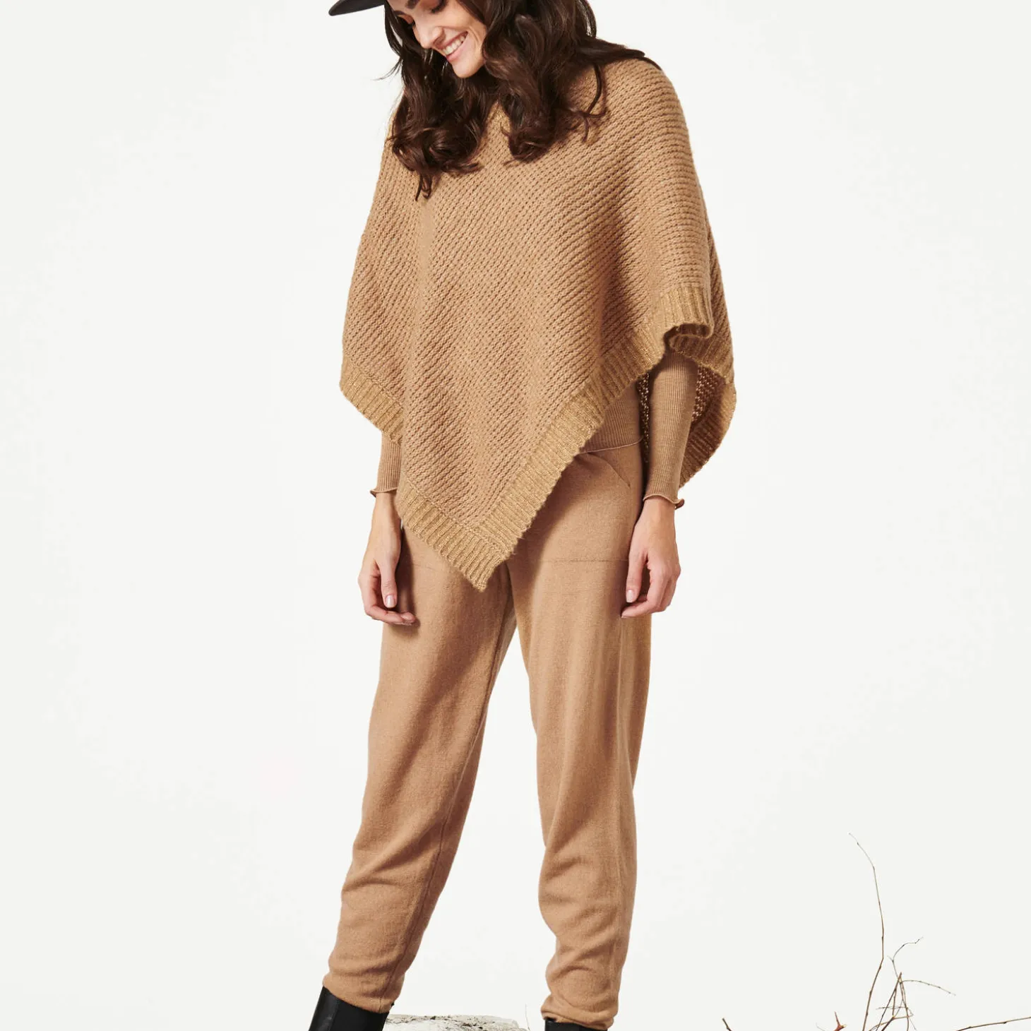 Poncho En Laine