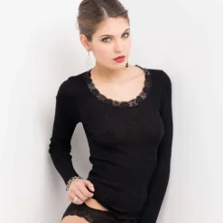 Pull En Laine Et Soie