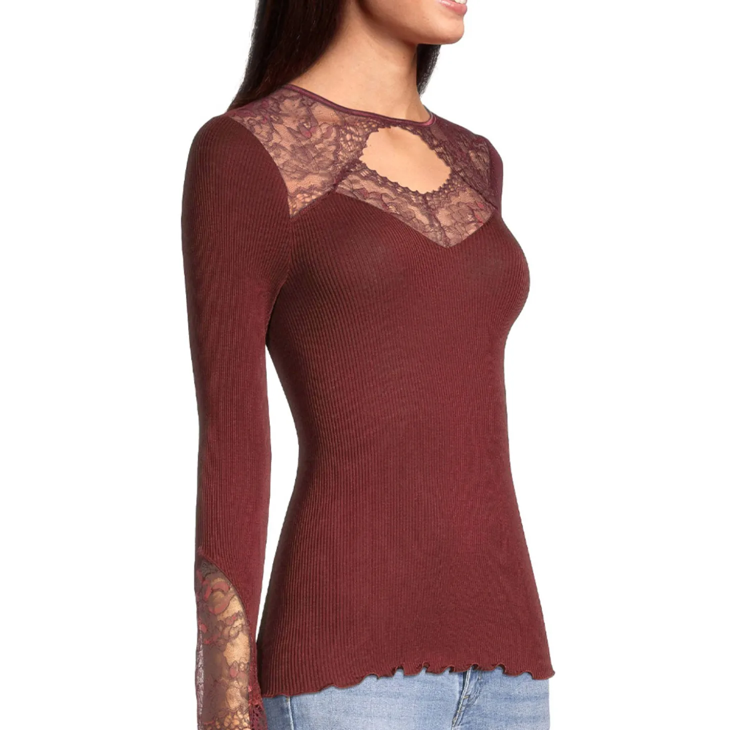 Pull En Laine Et Soie