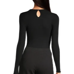 Pull Manches Longues En Laine Et Soie