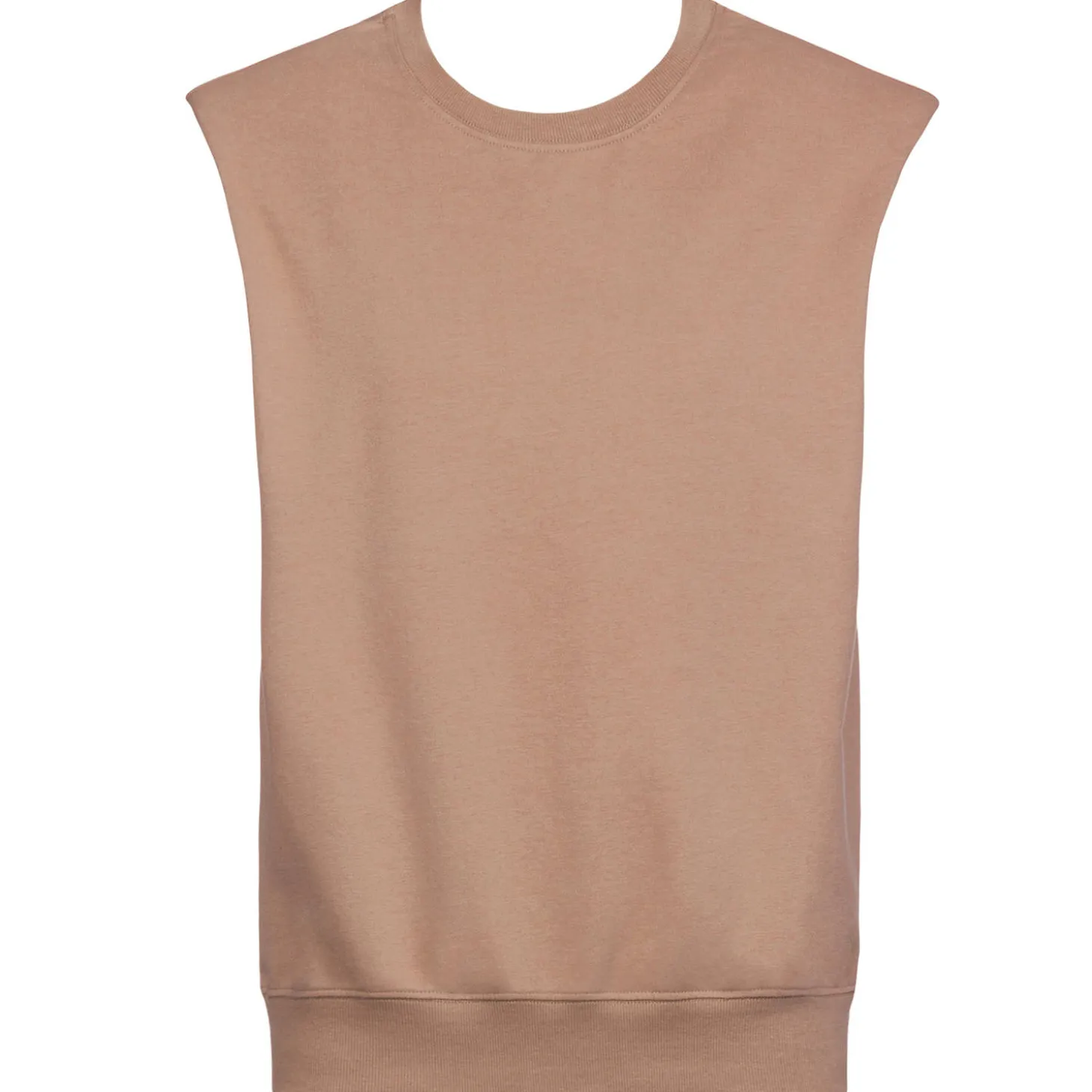Pull Sans Manches En Coton